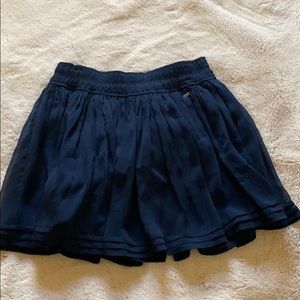Hollister Navy Blue Skirt
